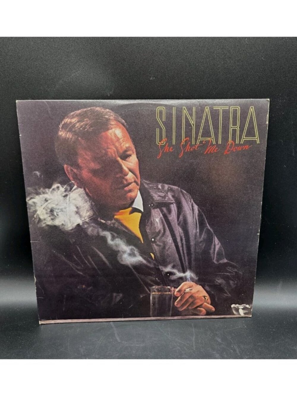 She Shot Me Down by Frank Sinatra Vintage 1980's Vinyl Record